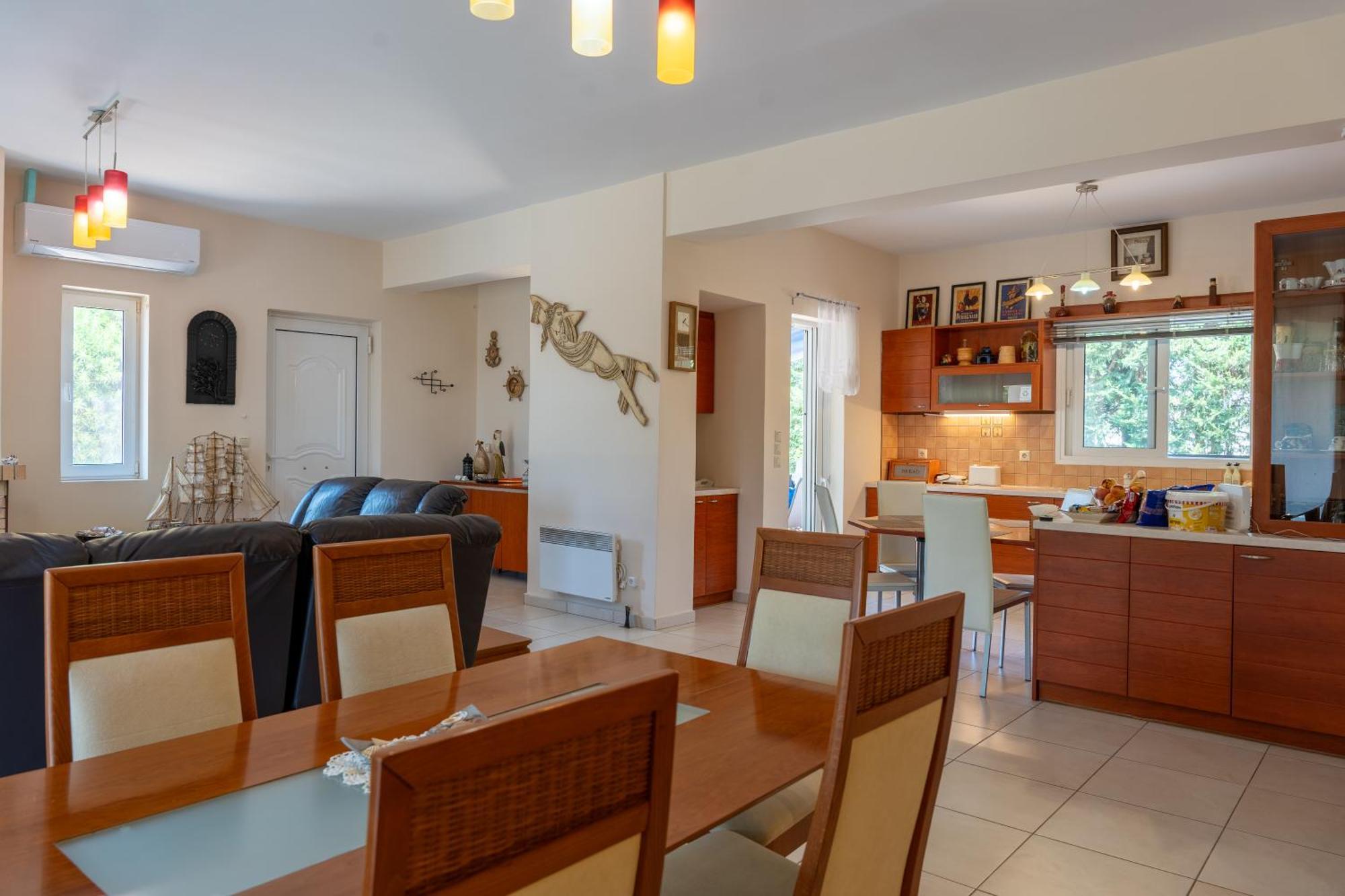 Beautiful Summer Villa In Chalkoutsi Khalkoutsion エクステリア 写真
