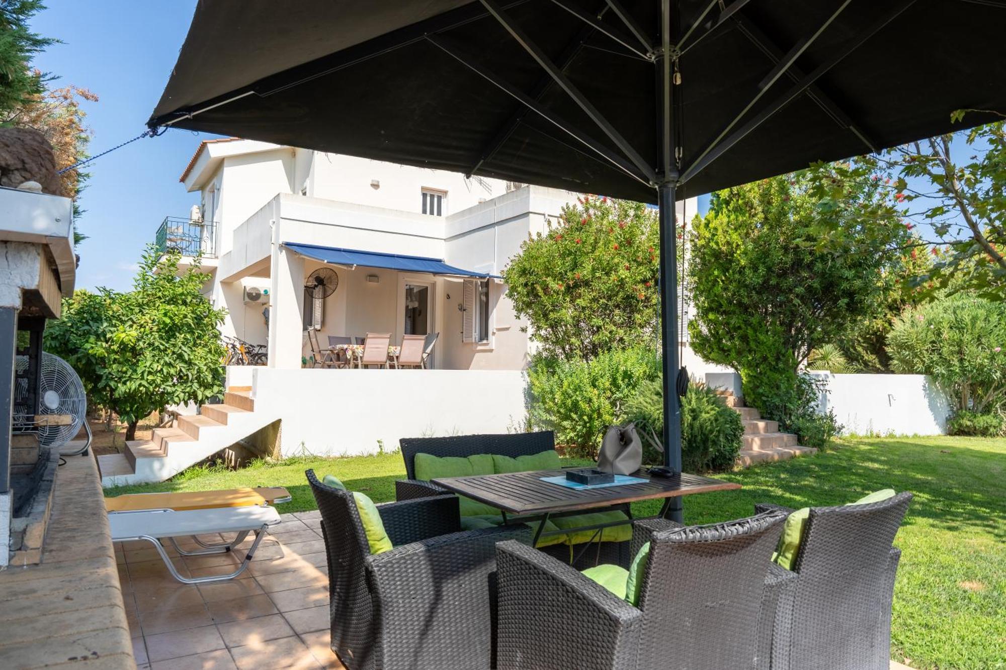 Beautiful Summer Villa In Chalkoutsi Khalkoutsion エクステリア 写真
